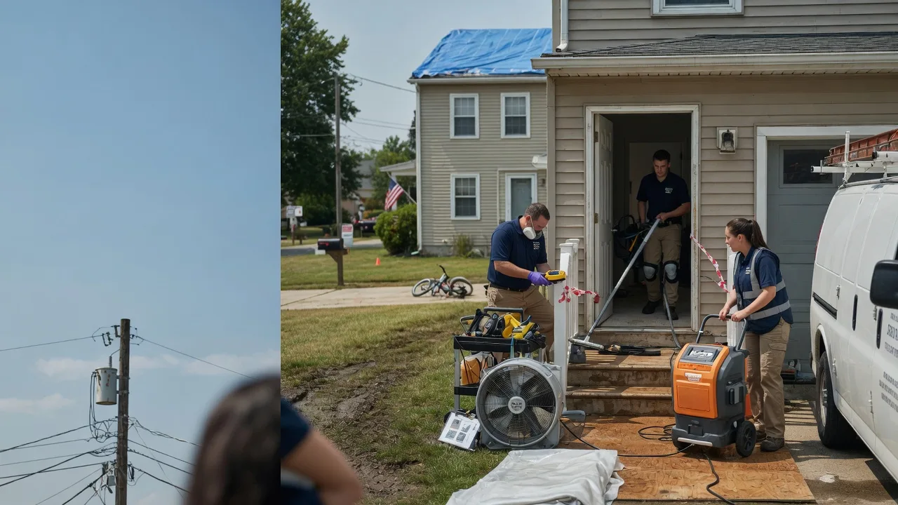 Water Damage Repair in Gilman, IL near me